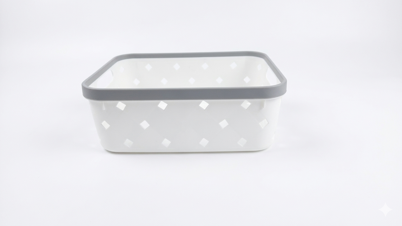 Leather Basket