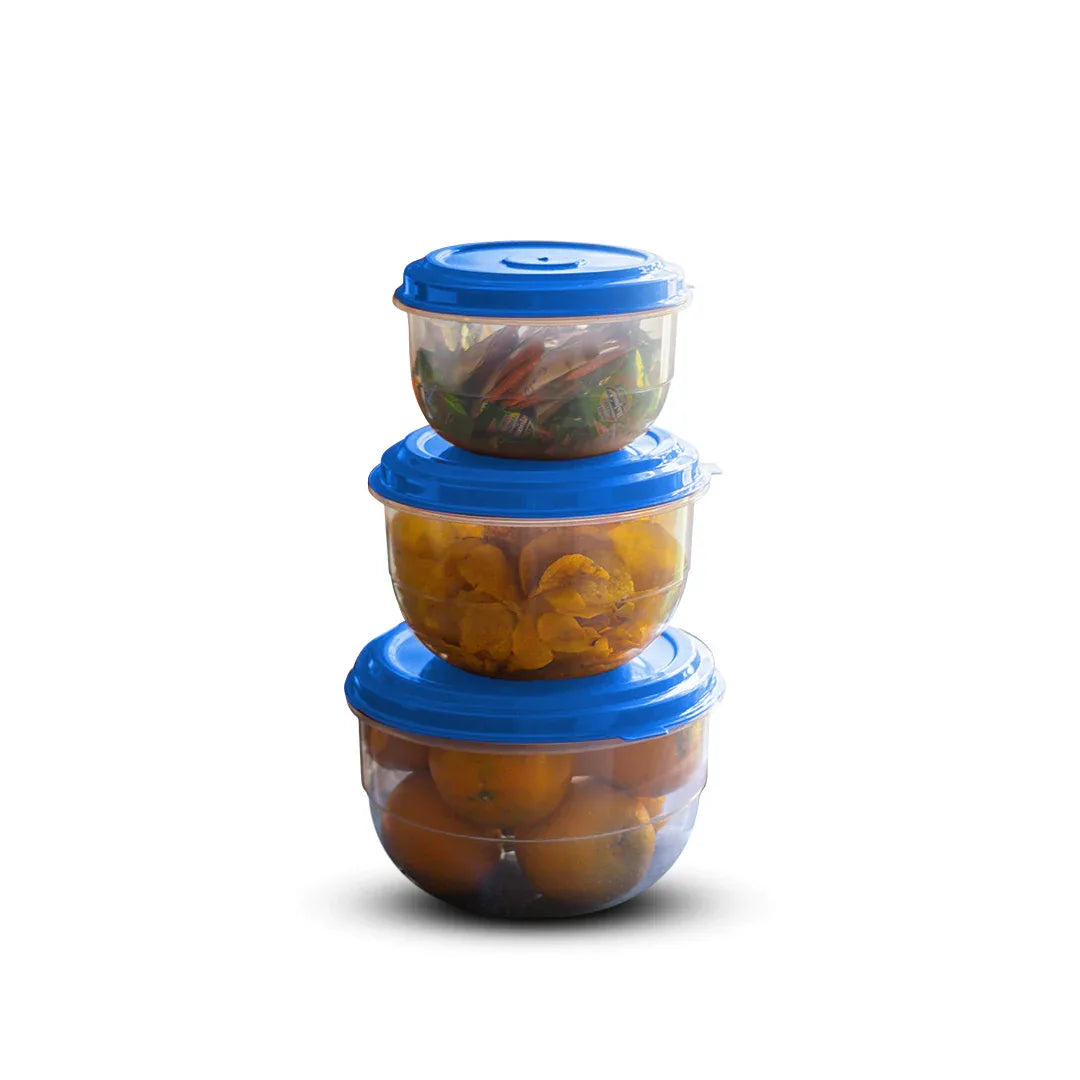 Keeper container ( 3 pcs set with lid )