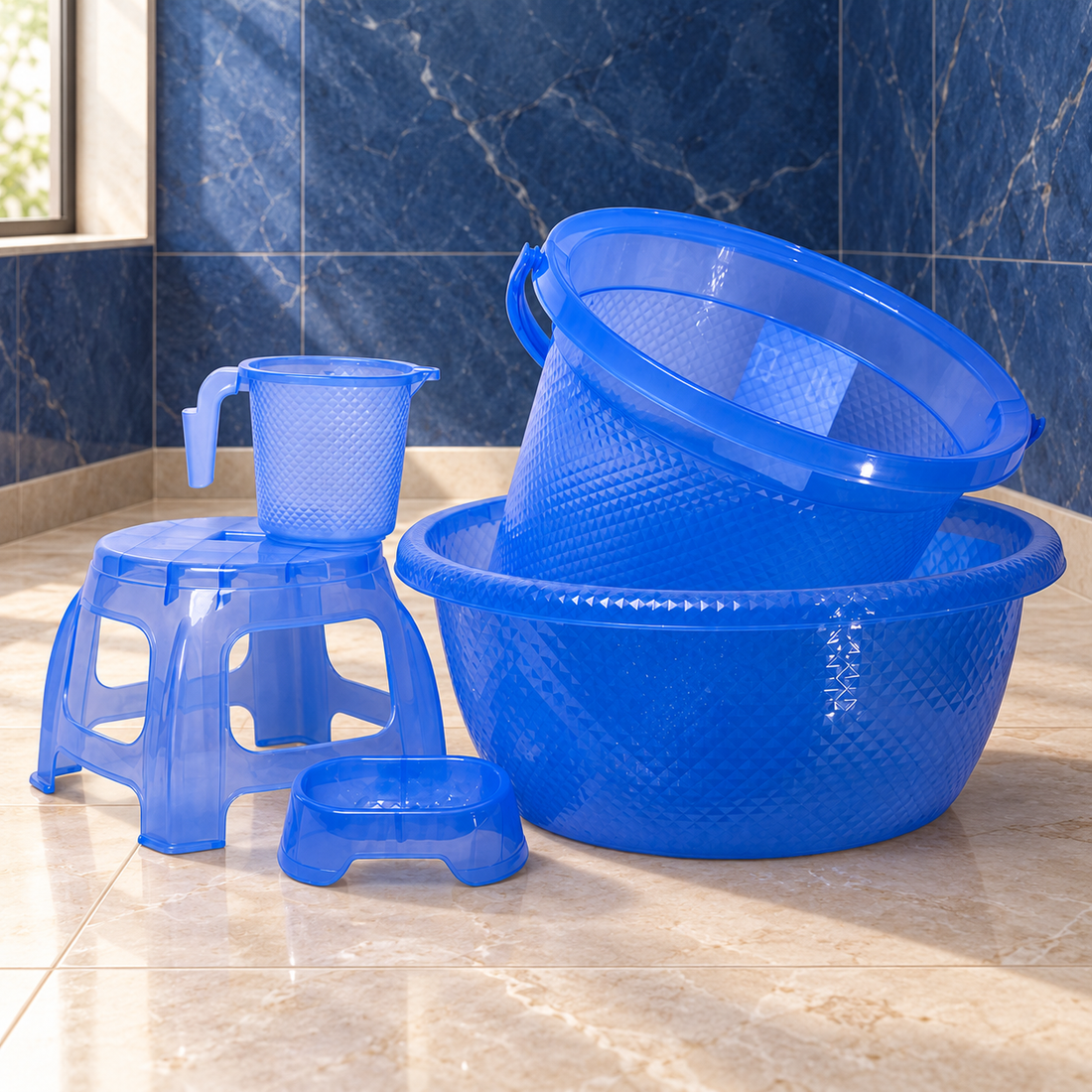 Diamond Bath Set