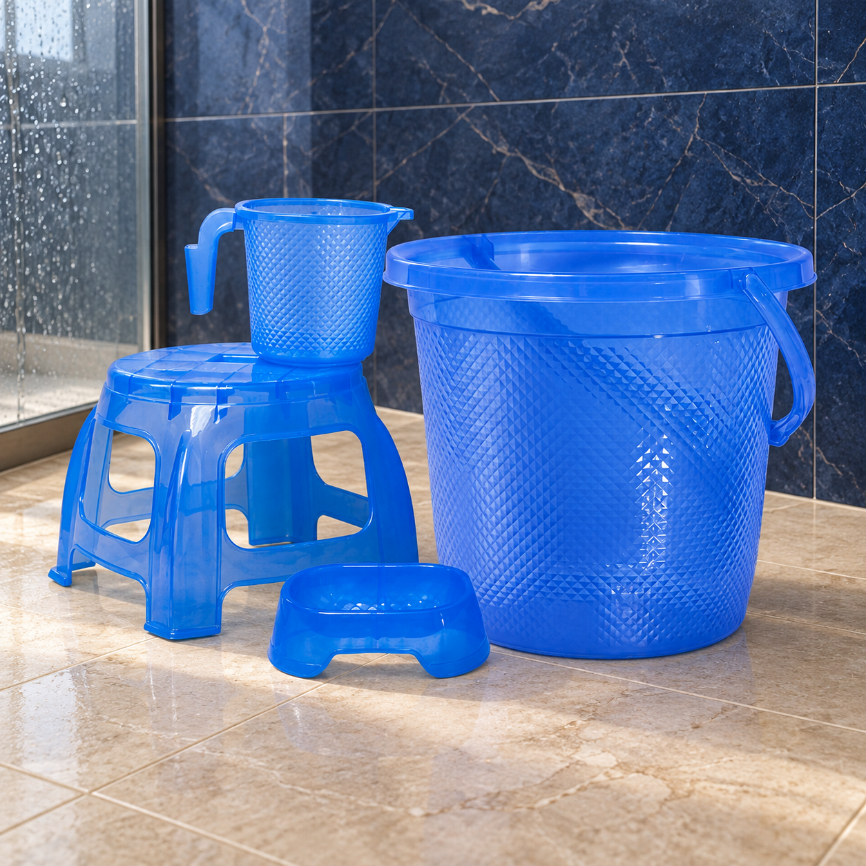 Diamond Bath Set