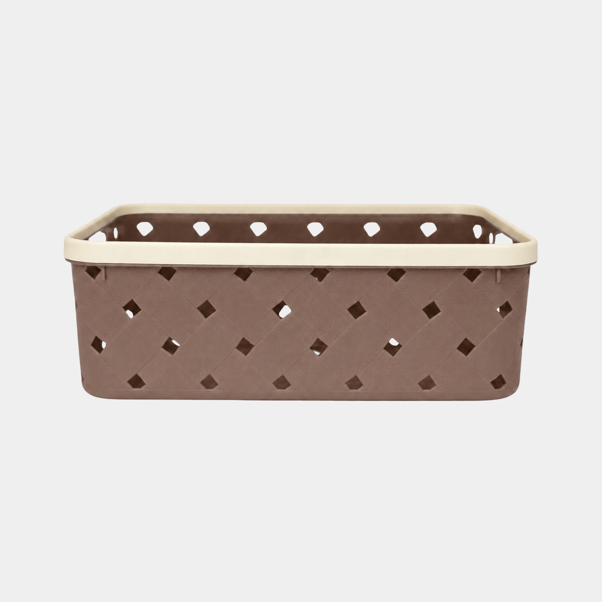 Leather Basket Large