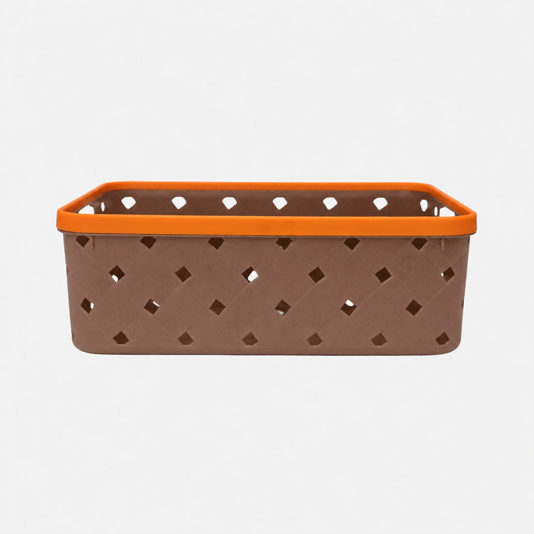 Leather Basket Large
