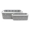 Leather Basket Set