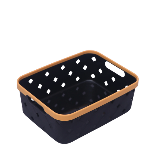 Leather Basket Small