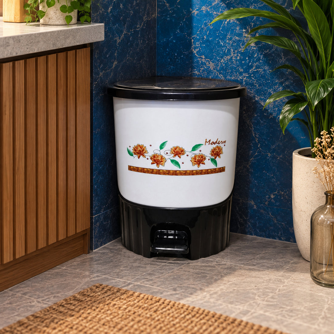 Flora Pedal Bin
